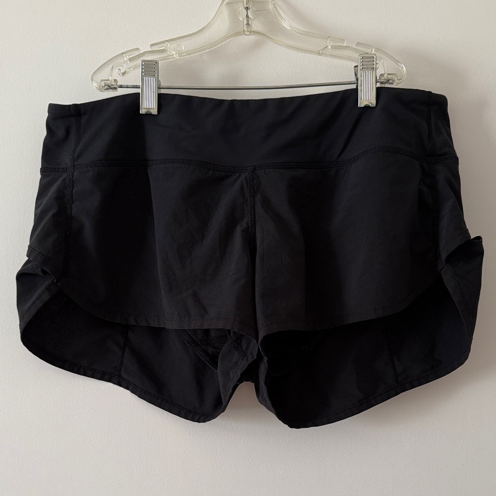 Lululemon Athletica Black Jogging/Running Shorts